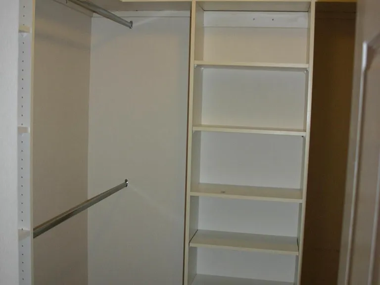 Master bedroom walk-in closet.