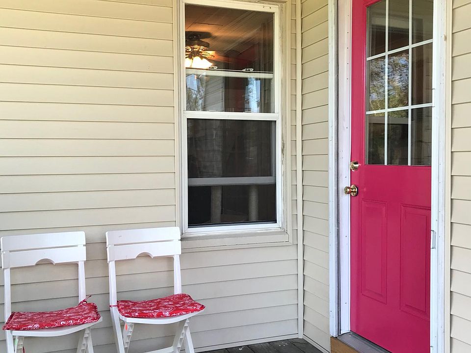 Back door to apartment.