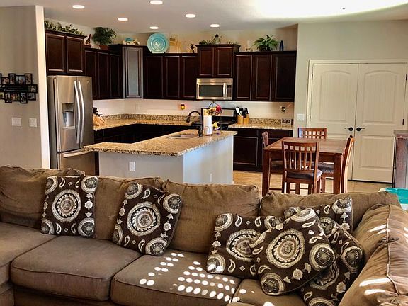 View of Kitchen from Living Room