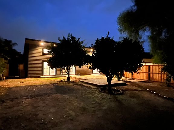 Backyard w/ Citrus Trees