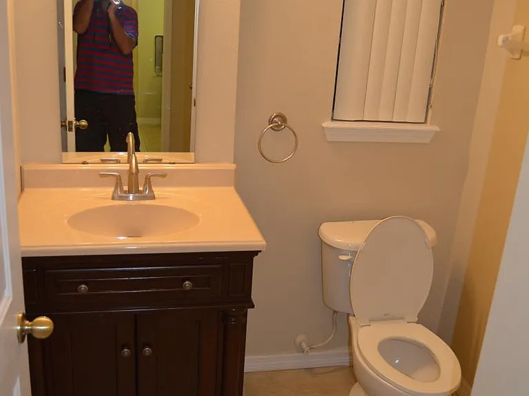 Half bath on first floor