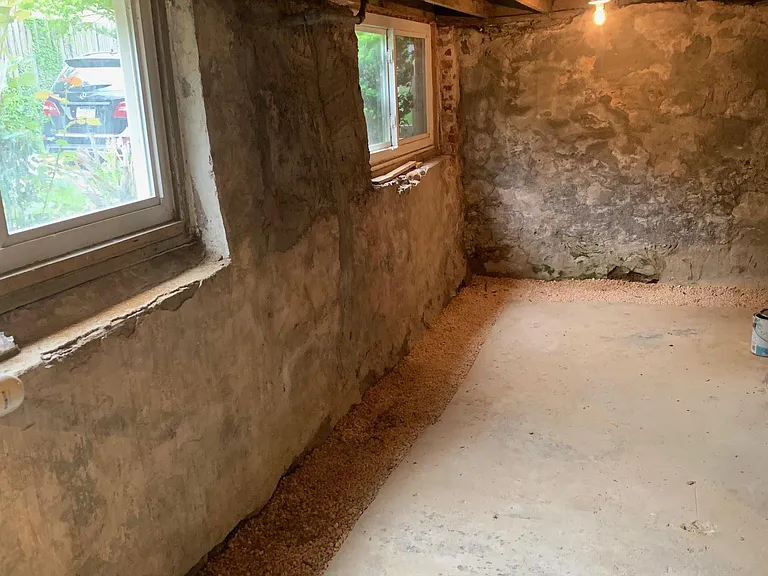 Additional storage under the front porch