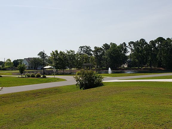 VIEW FROM THE FRONT PORCH.