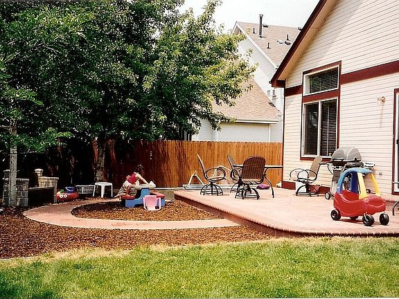flagstone patio
