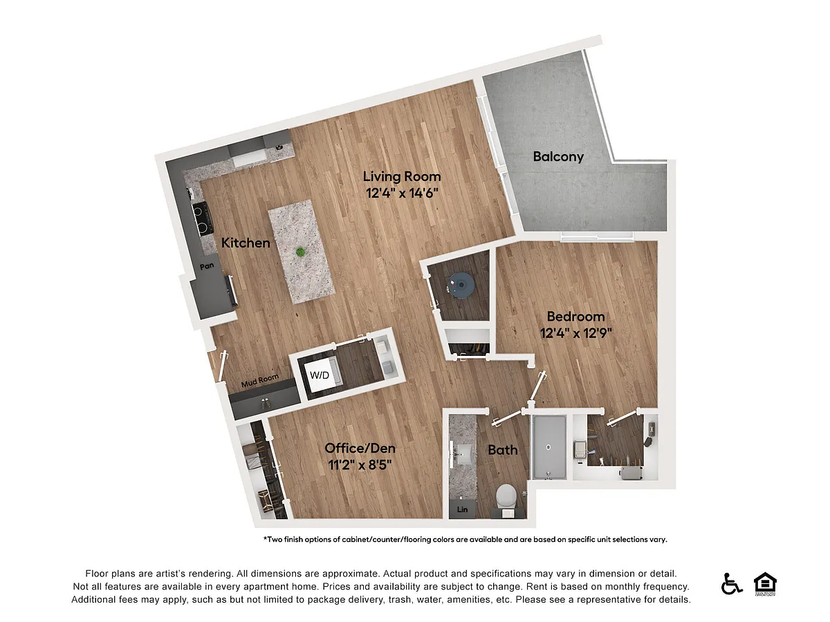 Floor plan B2-Den