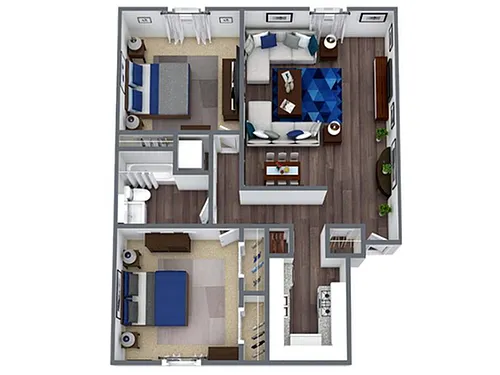 Floor plan B1
