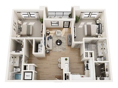 Floor plan B1