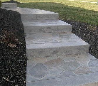 Stamped concrete