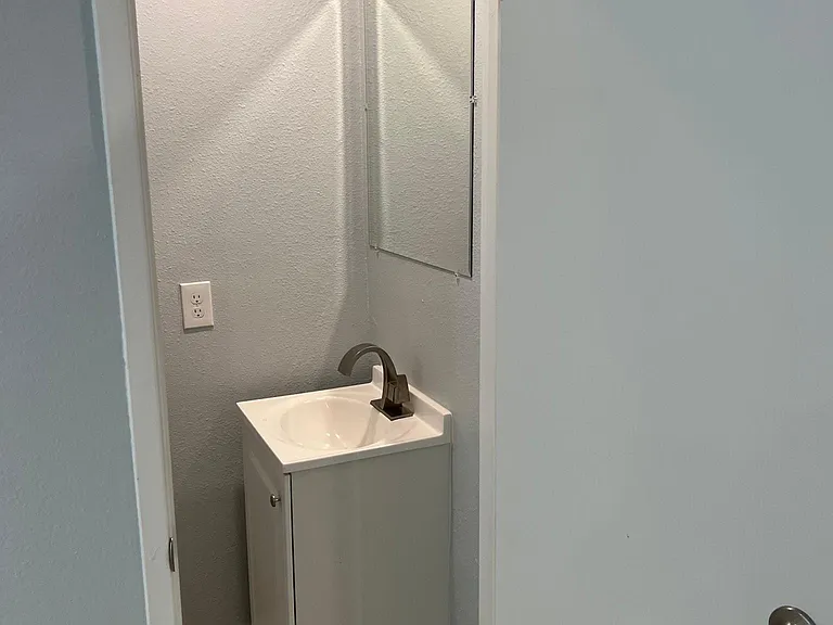 Downstairs half bath