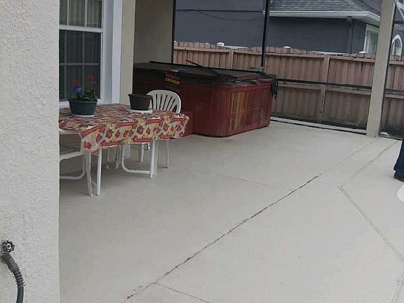 Back Patio / Hot Tub