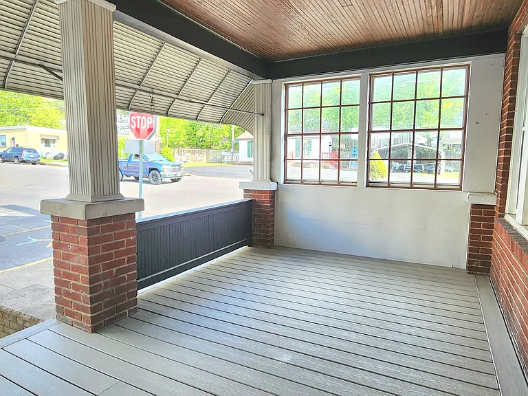 Front porch.