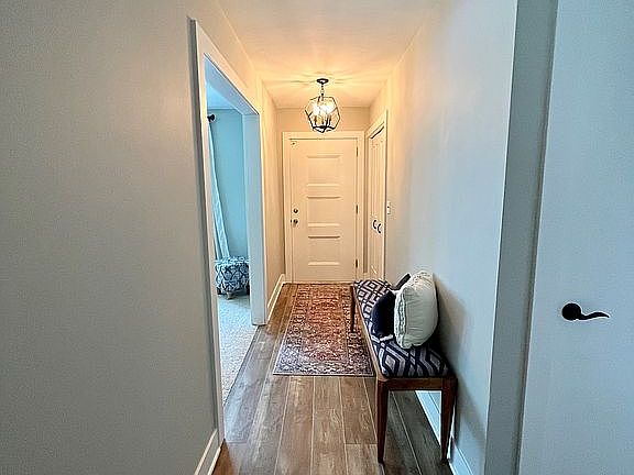 Front entry.