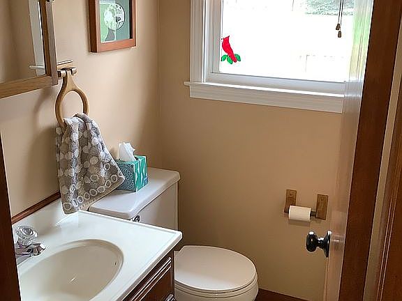 Main floor half bath