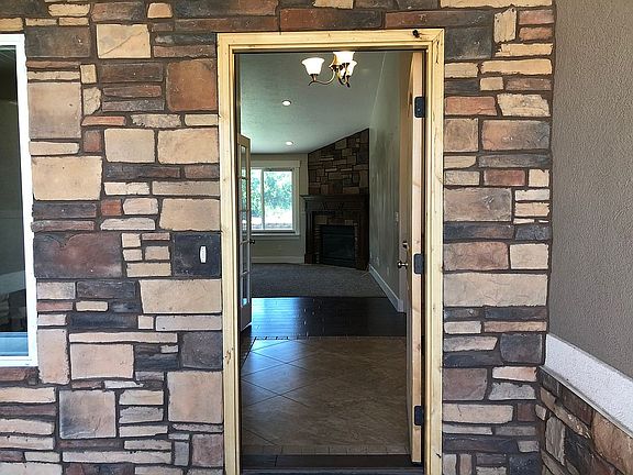 Front entryway from outside