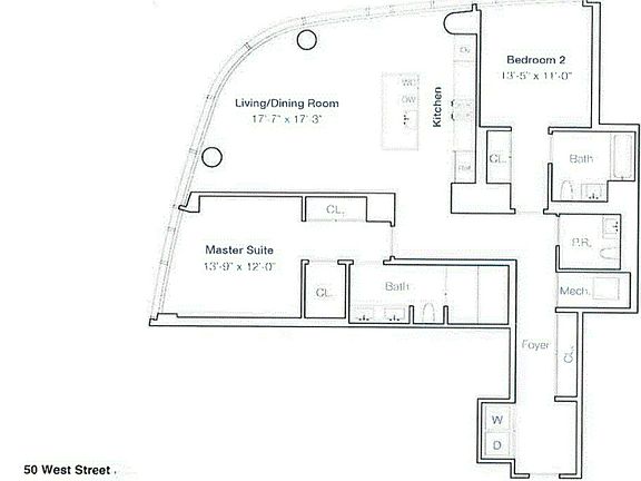2nd image of 50 West St #38B