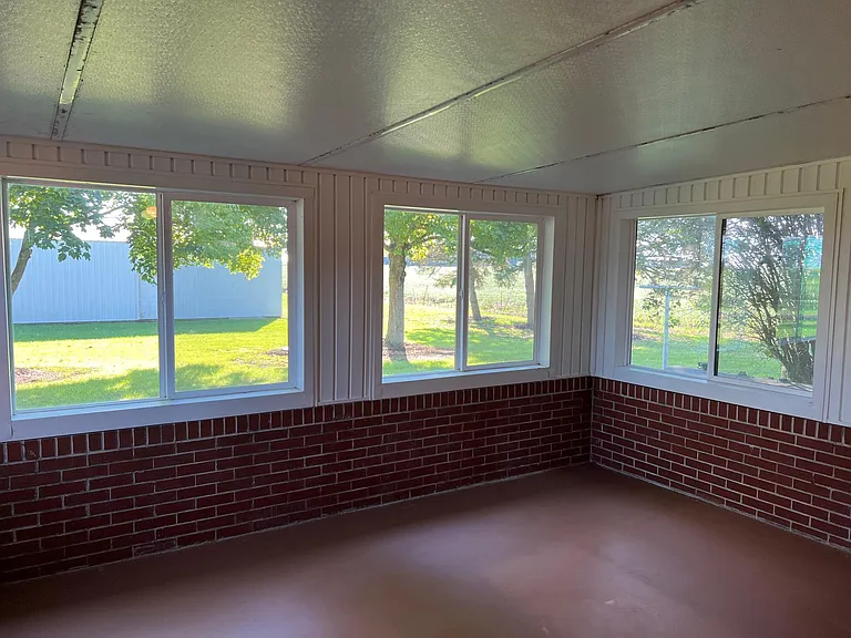 Sun Room with views to yard.