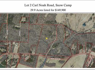 Carl Noah Rd LOT 2, Snow Camp, NC 27349