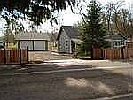 front of the house