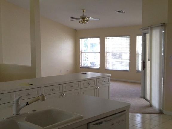 view from kitchen to lr