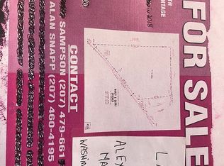 1767 Airline Rd, Alexander, ME 04694