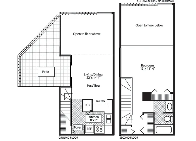 Floor plan Willow