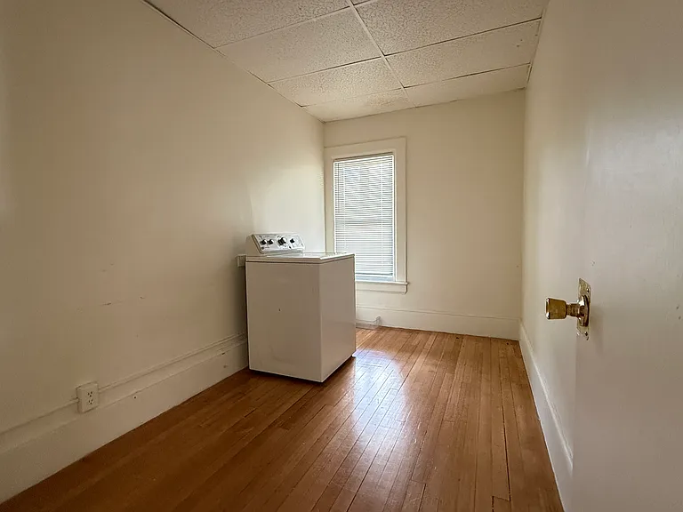 In-unit laundry area