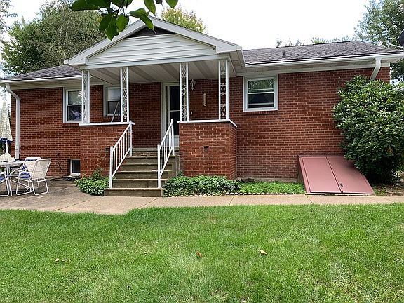Rear of house  