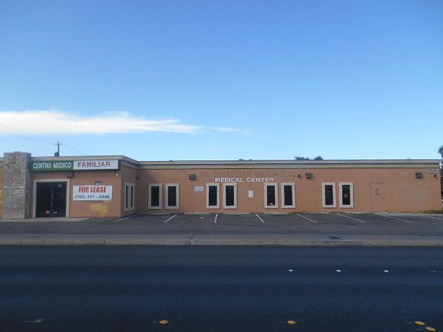 Front of building