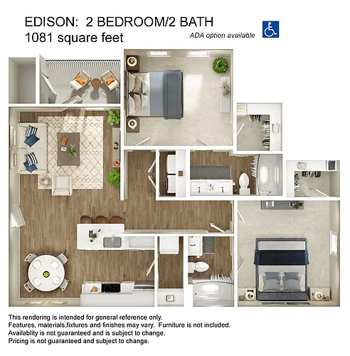 Floor plan 2X2