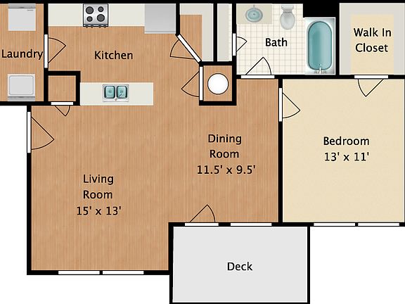 2nd image of 2200 W Sudbury Dr APT F3