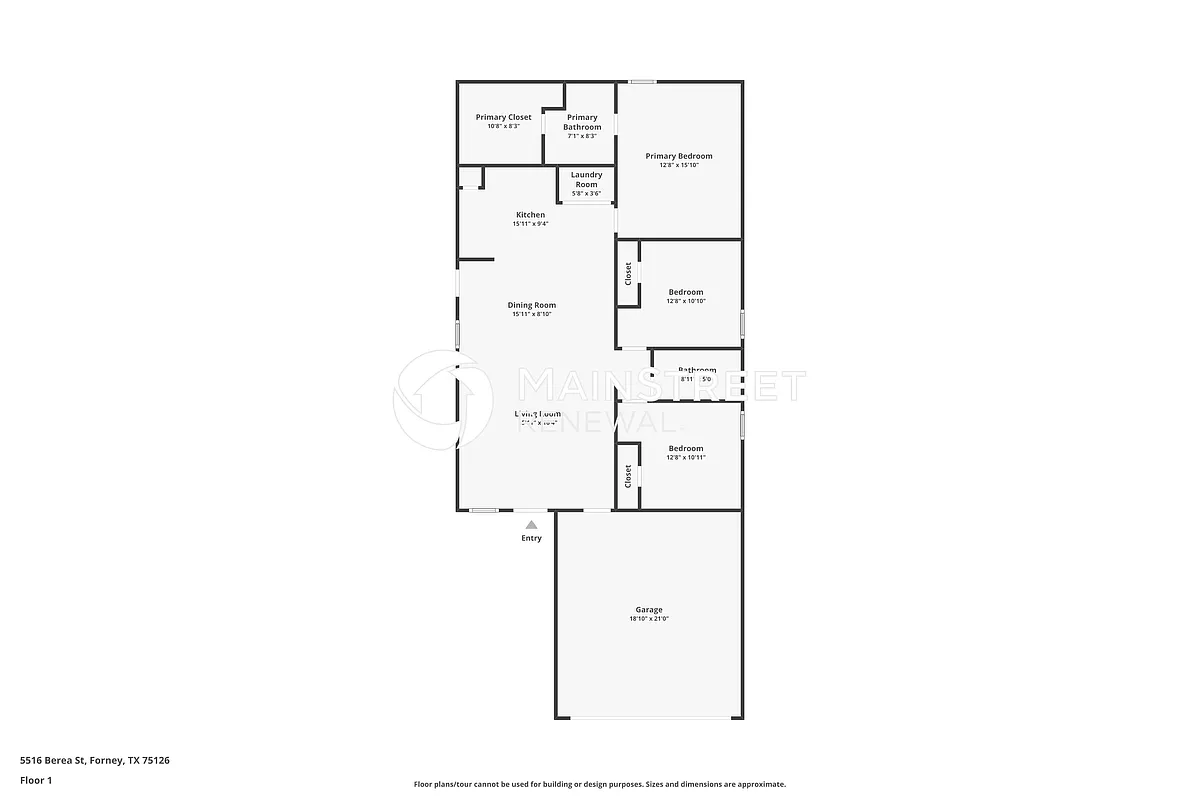 Floor Plan - 5516 Berea St