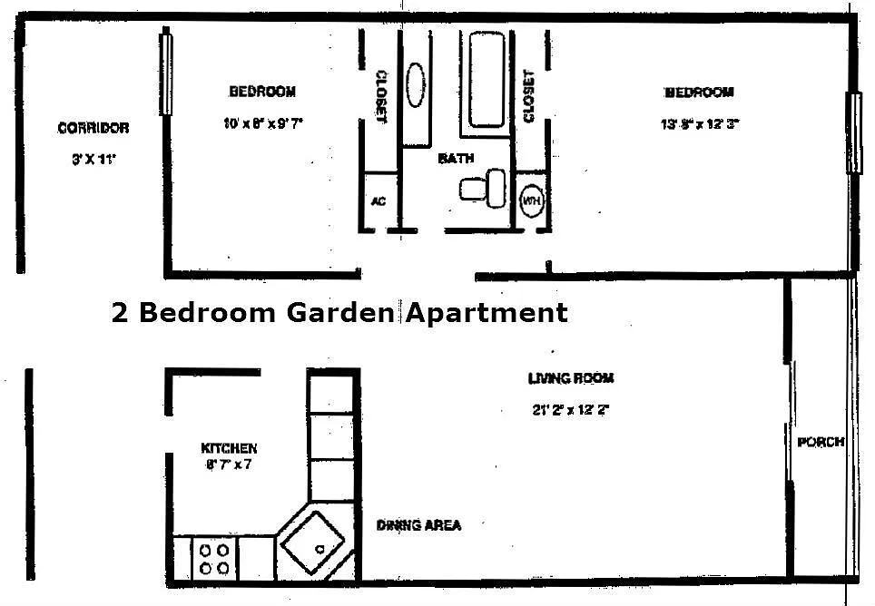 Floor plan Garden