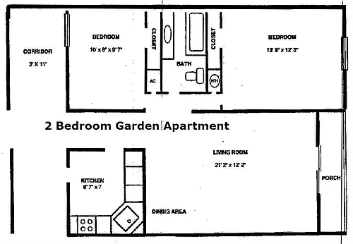Floor plan Garden