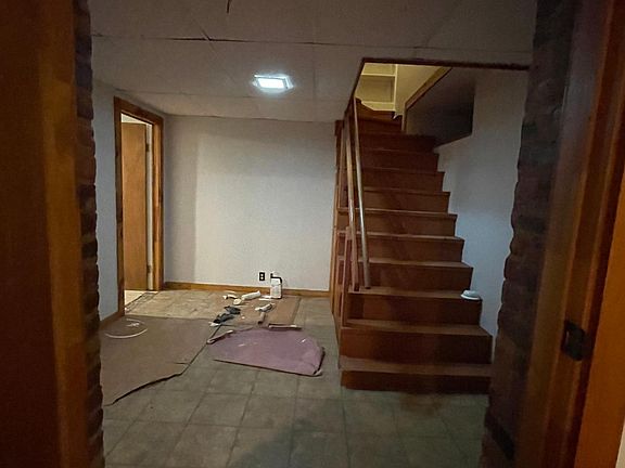 Lower level with two bedrooms and full bath.