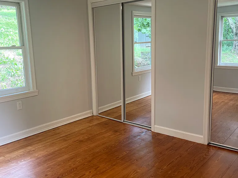 Both bedrooms have good closets and gleaming hardwood floors.