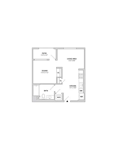 Floor plan A2 - JR