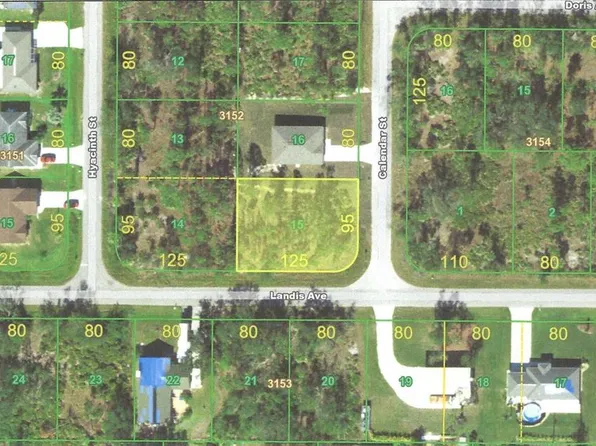 22054 LANDIS AVENUE LOT 15, PORT CHARLOTTE, FL 33954