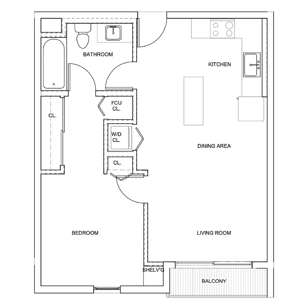 Floor plan Dawn