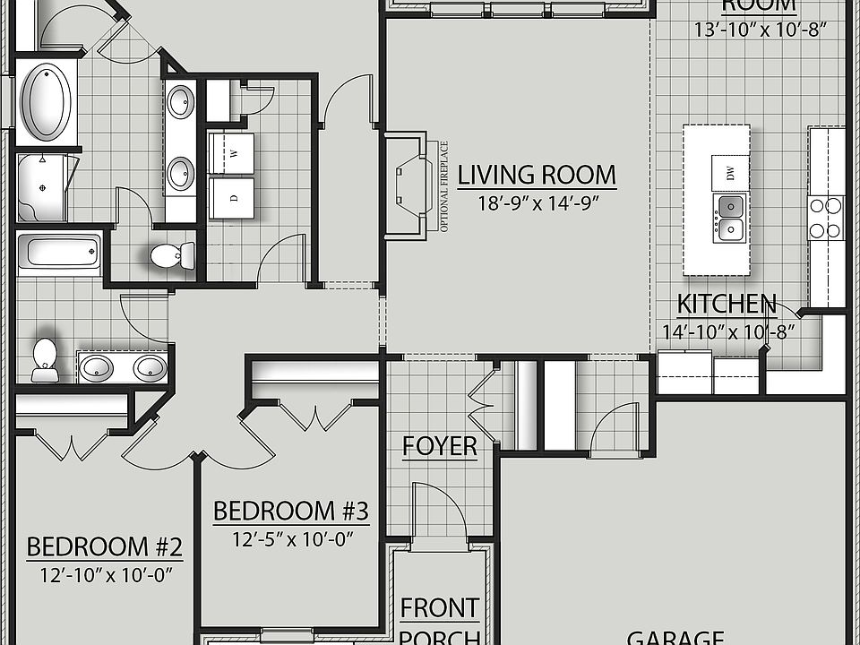 Solace III A Plan, Young Oaks, Crestview, FL 32536 Zillow