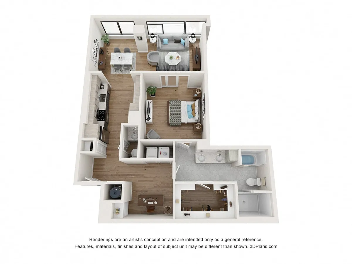 Floor plan A5 w/ Den