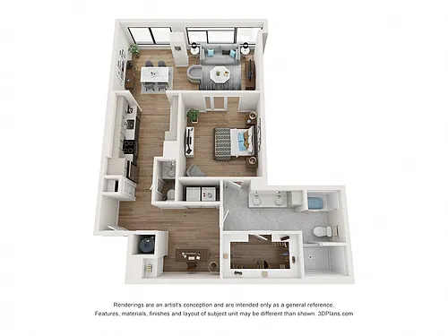 Floor plan A5 w/ Den