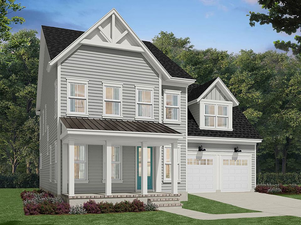 Elevation 3 of the Preston single family home by Brookfield Residential at Nexton.