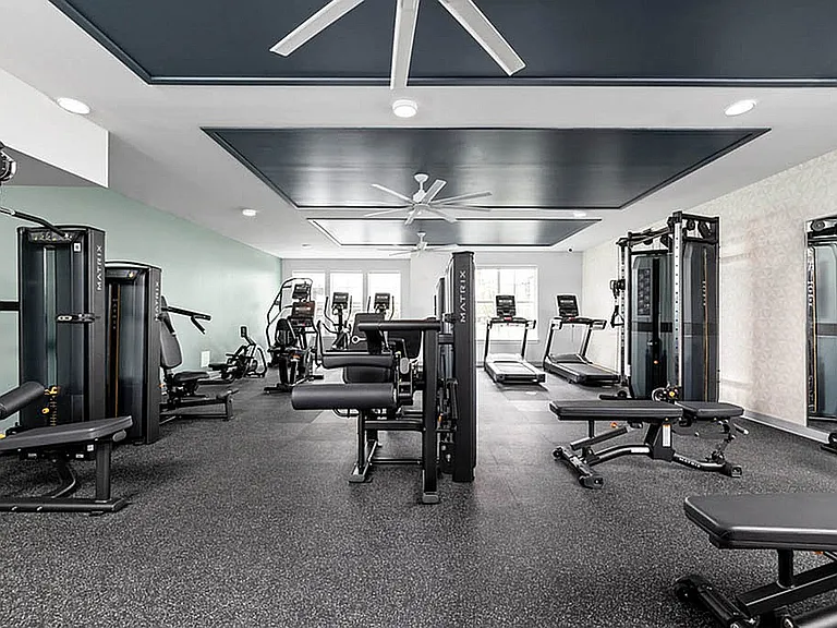 Modern Fitness Room