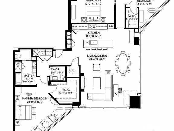 2nd image of 50 S 16th St Unit 5501