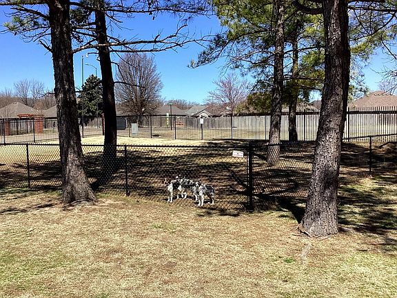 Convenient dog park for our furry community members!