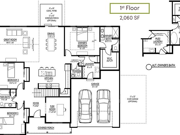 Floor Plan flipped