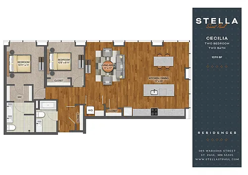 Floor plan Cecilia