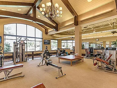 Community fitness center. Many classes available along with an indoor swimming pool