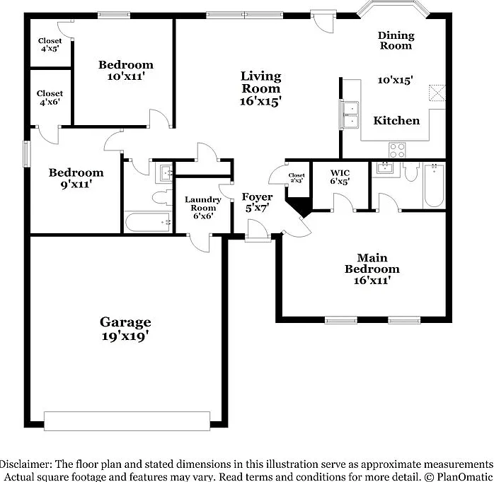 3 bed, 2.0 bath, 1129 sqft, $2,560 — Photo 2
