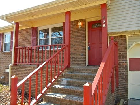 Covered front porch.